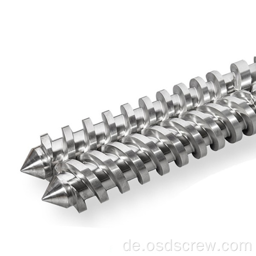 Schneckengehäuse für Bausano MD 125/30 PLUS Parallel-Doppel-Doppelschnecken-Zylinder-PVC ROHRPROFIL Bimetall